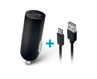 Forever Ładowarka samochodowa Forever 1xUSB 2A M02 + kabel micro-USB - 1443330 - zdjęcie 1